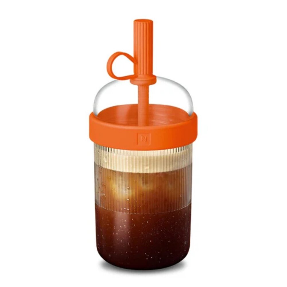 NWT Limited Edition Nespresso x Pantone Mandarin Orange Nomad Tumbler
